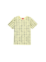 Nautical Print Short Sleeve T-shirt - Baby Yellow