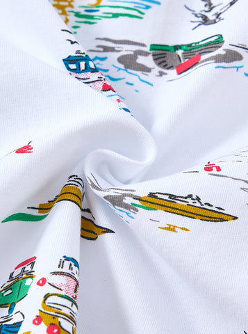 Boat Print T-shirt