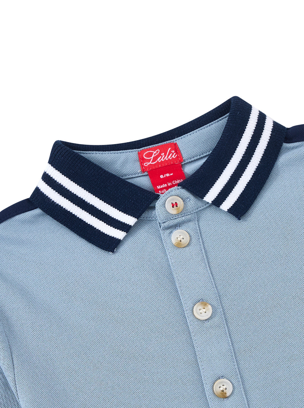 Thick Stripe Sleeve Polo