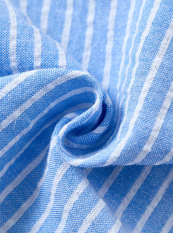 Striped Dicky Shirt - Blue