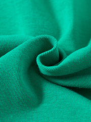 Hood Buttons Jumper - Green