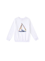 Boat Print Top