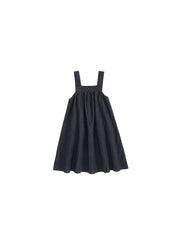 Denim Trim Jumper - Black Denim