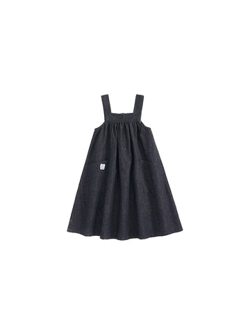 Denim Trim Jumper - Black Denim