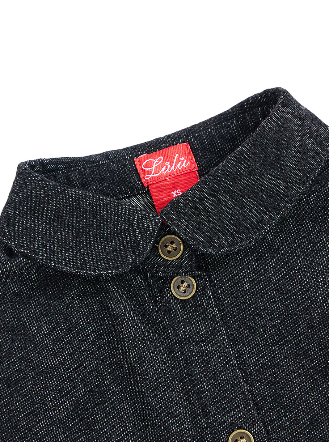 Denim Trim Dicky - Black Denim