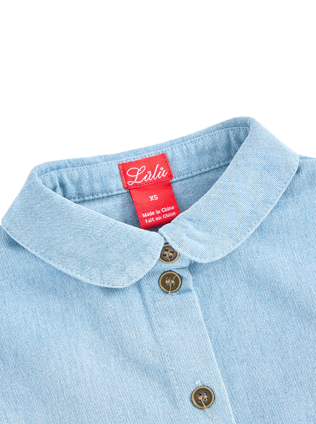 Denim Trim Dicky - Pale Blue Denim