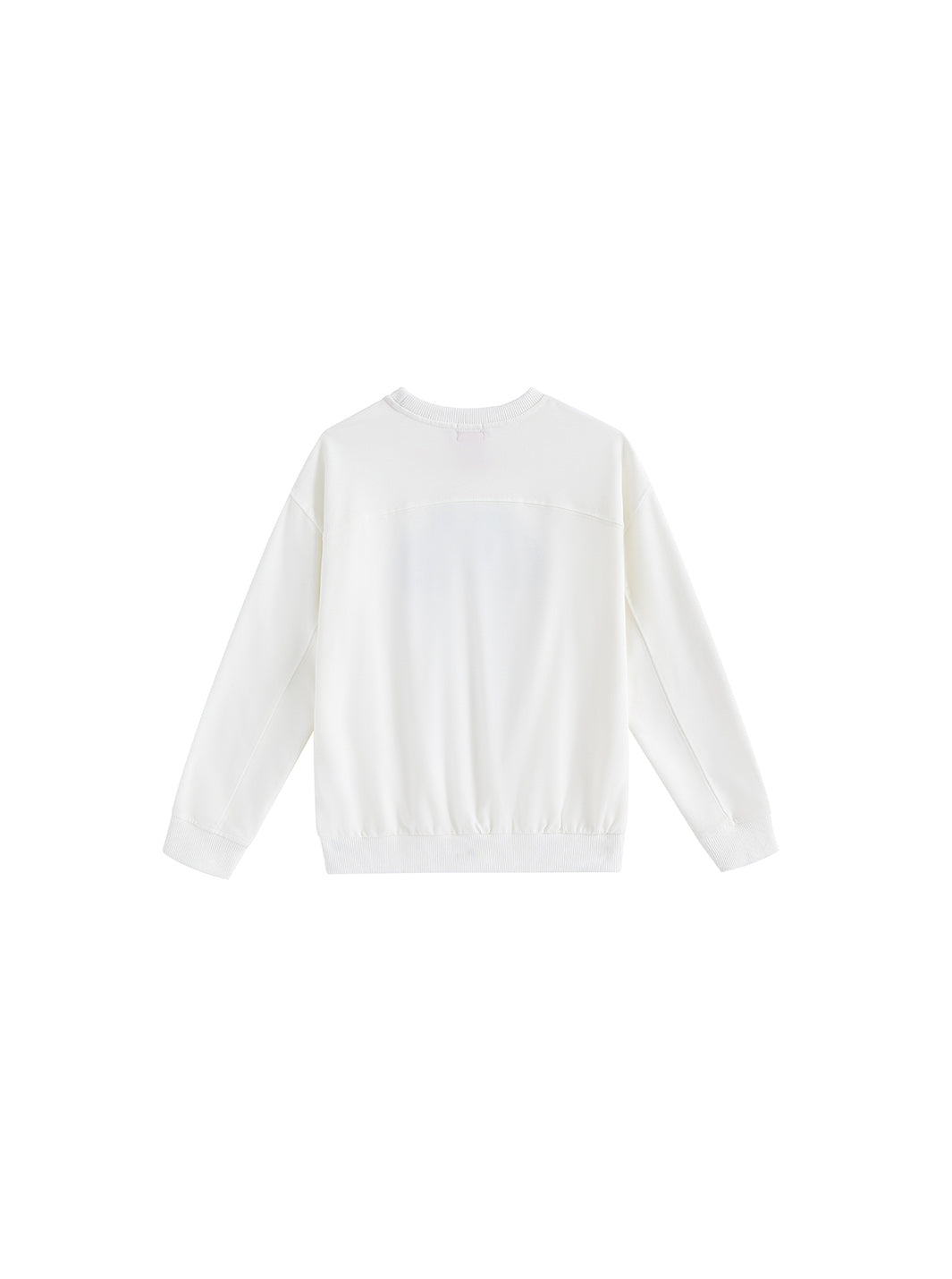 Denim Applique Top - White