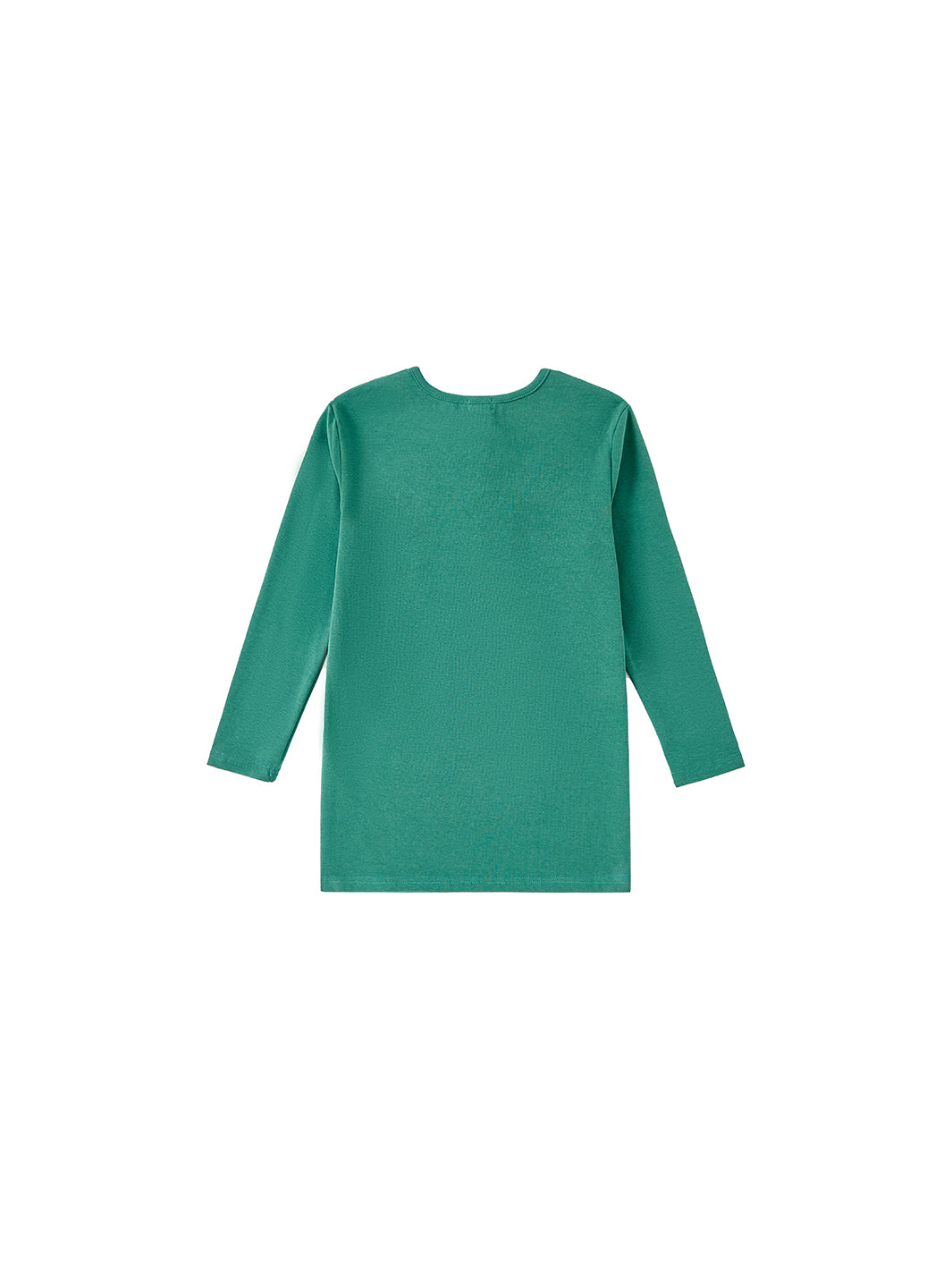 Button T-shirt - Deep Green