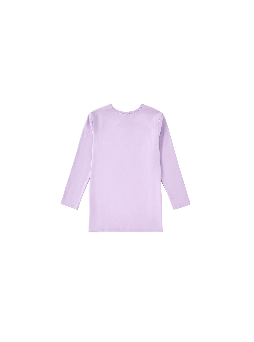 Button T-shirt - Lilac