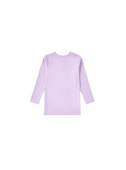 Button T-shirt - Lilac