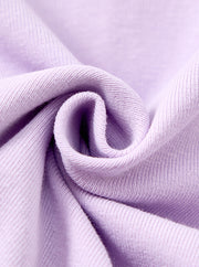 Button T-shirt - Lilac