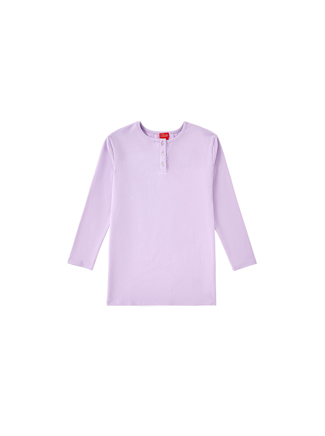 Button T-shirt - Lilac