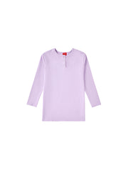 Button T-shirt - Lilac