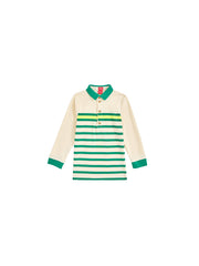 Stripe Print Polo