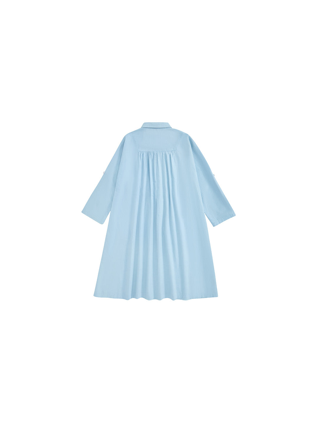 Bib Dress - Pale Blue