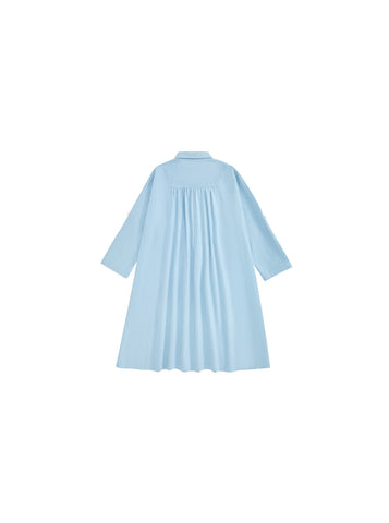 Bib Dress - Pale Blue