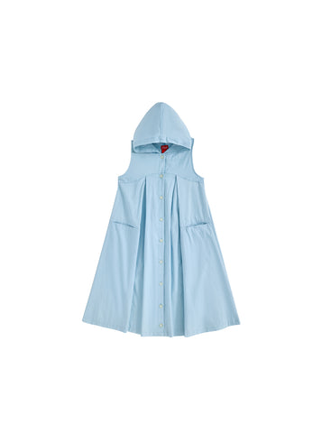 Button Hooded Jumper