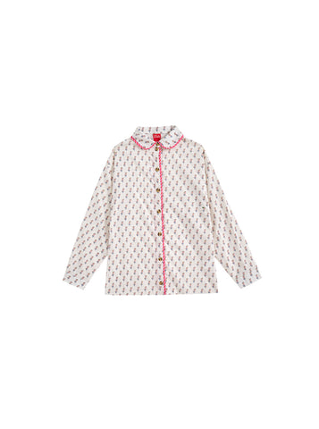Floral Striped Shirt