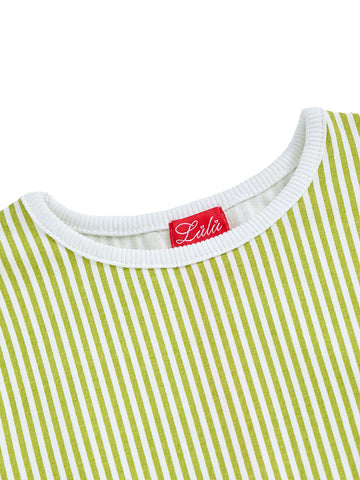 Printed Striped Top