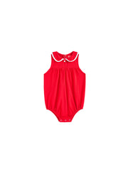 Baby Collar Binding Romper