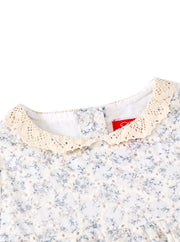 Eyelet Floral Jumper