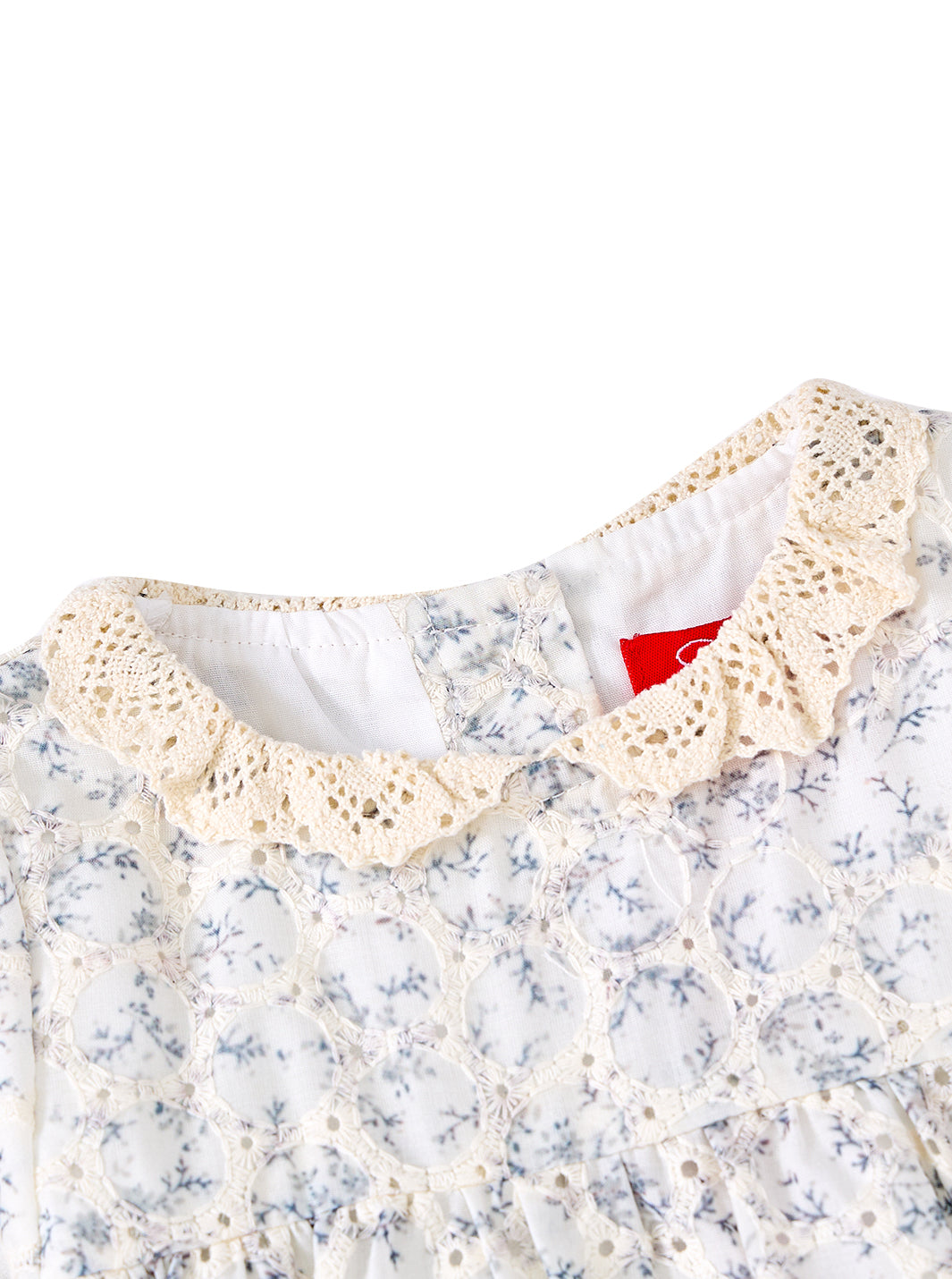 Baby Eyelet Floral Romper