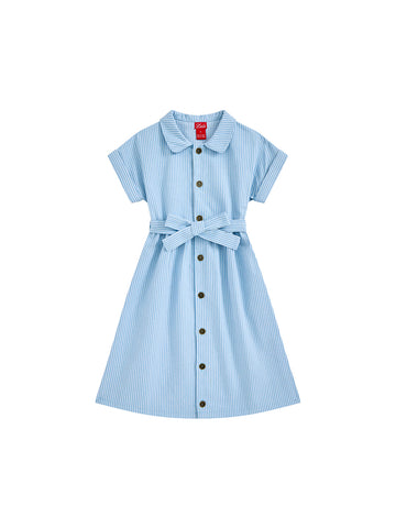 Denim Striped Dress