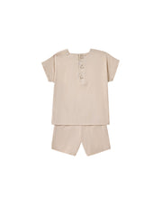 Boy Solid Set - Beige