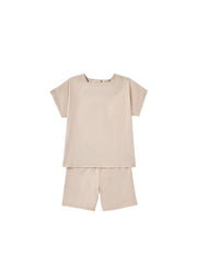 Boy Solid Set - Beige