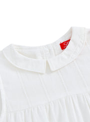 Baby Eyelet Collar Romper