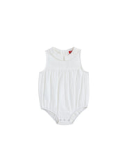 Baby Eyelet Collar Romper
