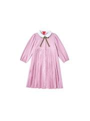 Pleated Dress - Pink