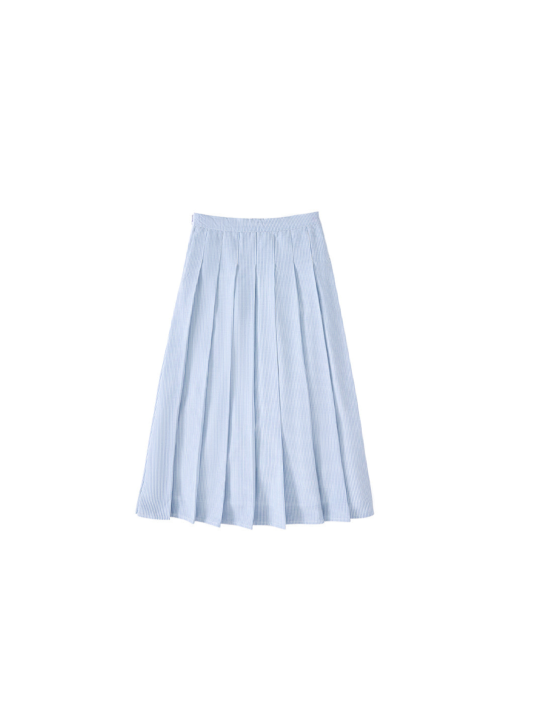 Pleated Skirt -Blue