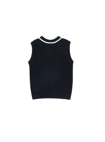 Emblem Vest - Black