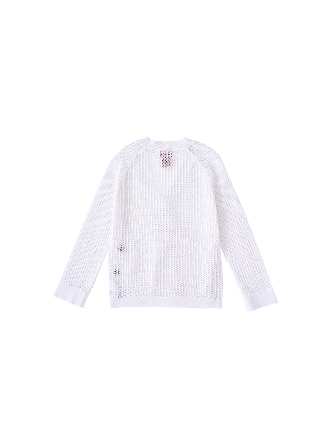 Wrap Style Cardigan - White