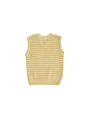 Solid Vest -Baby Yellow