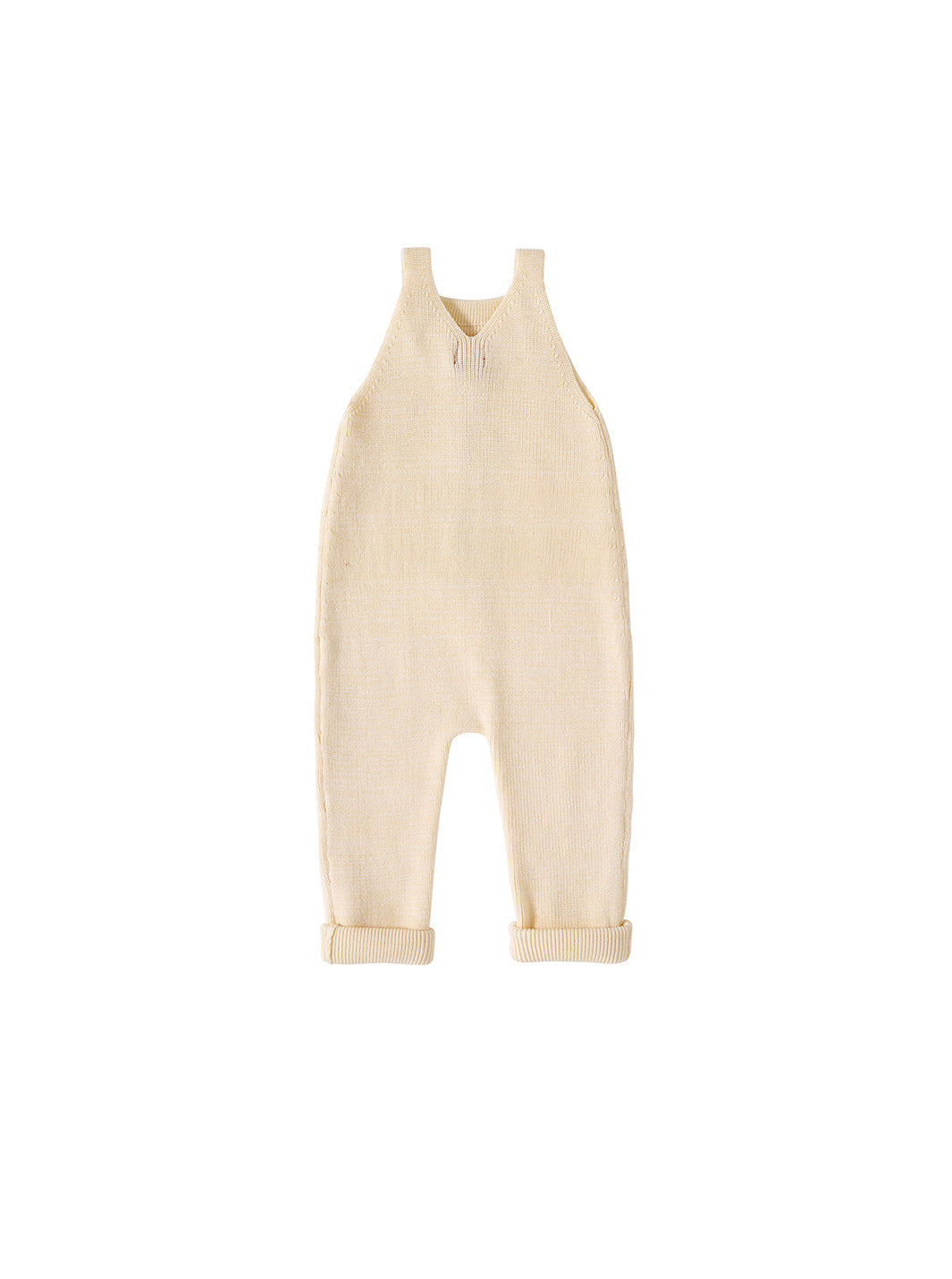 Baby Straps Overall - Rice Beige