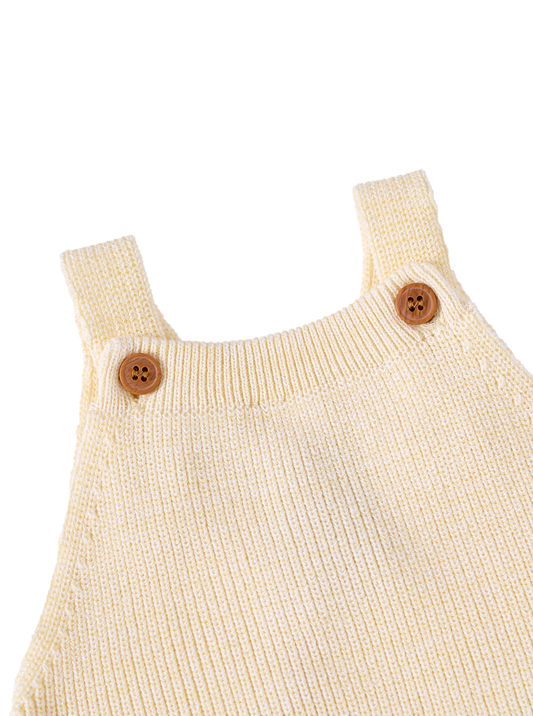 Baby Straps Overall - Rice Beige