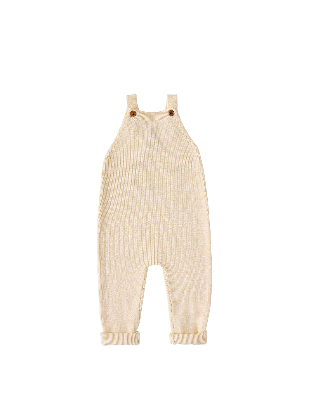 Baby Straps Overall - Rice Beige