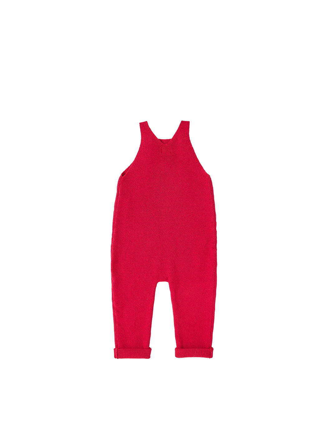 Baby Straps Overall - Red