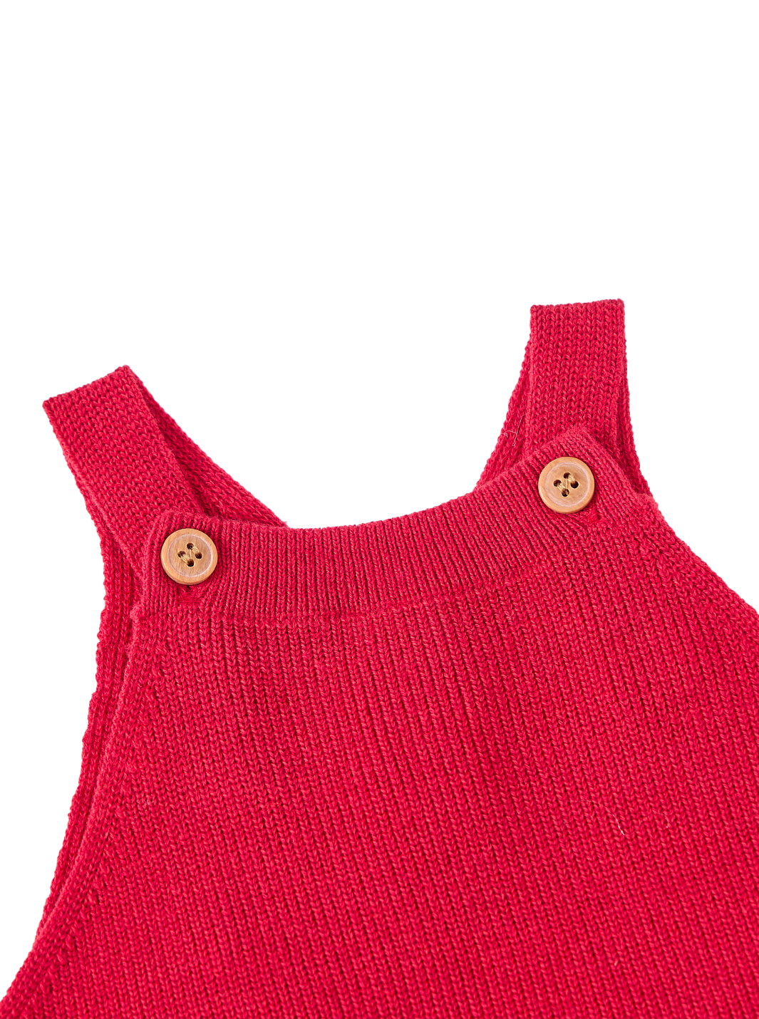 Baby Straps Overall - Red