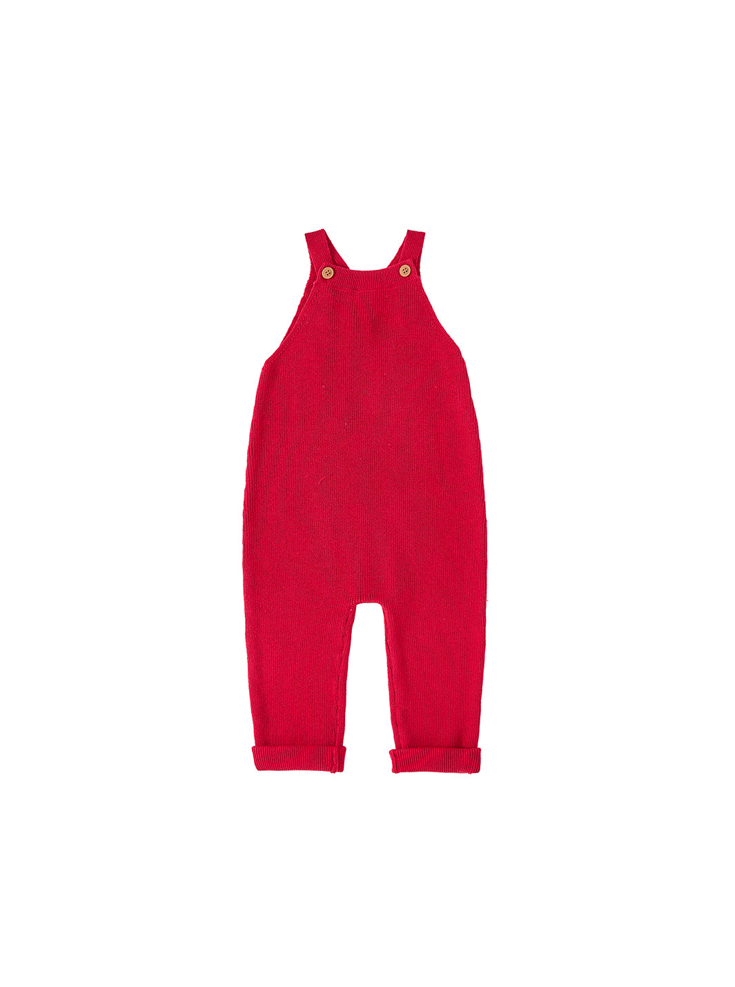 Baby Straps Overall - Red