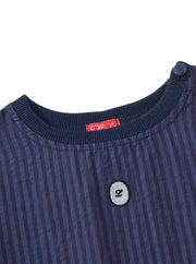 Stripe Emblem Set - Navy