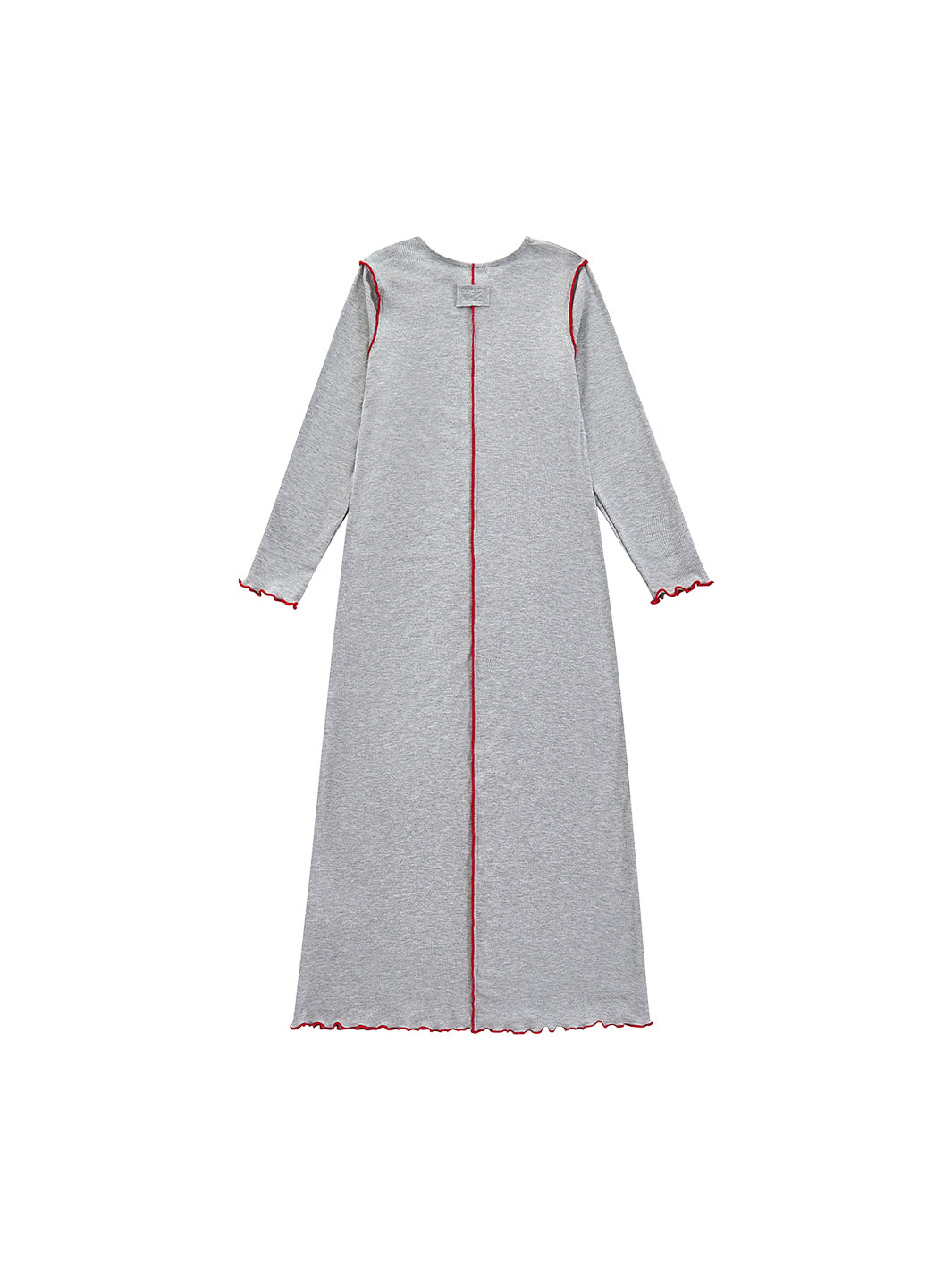 Bottom merrow edge Nightgown - Grey Mix