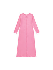 Bottom merrow edge Nightgown - Pink