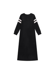 Silk Ribbon Nightgown - Black