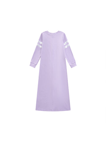 Silk Ribbon Nightgown - Lilac