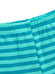 Striped Pajamas - Teal/Green