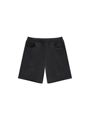 Short Denim Pants - Black