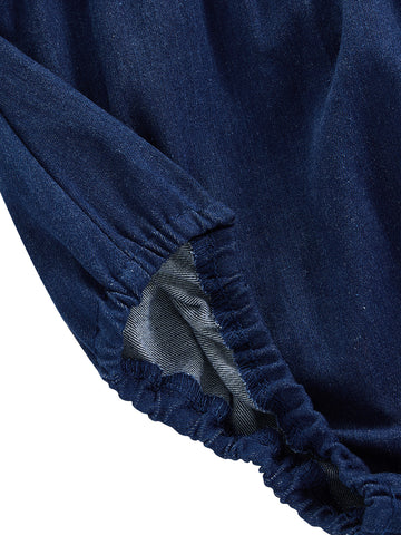 Denim Baby Panty - Blue Denim